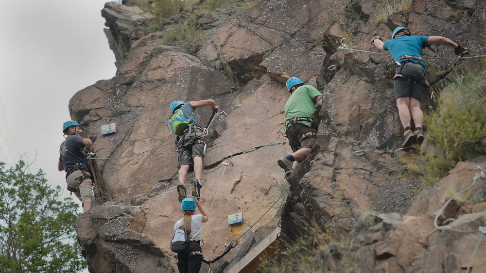 Via Ferrata des gorges de la Sioule