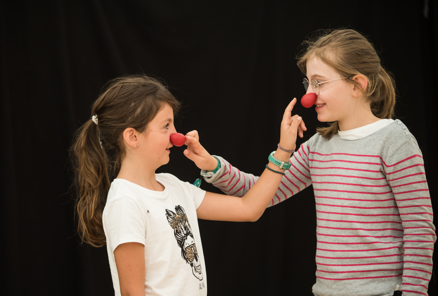 Stage clown