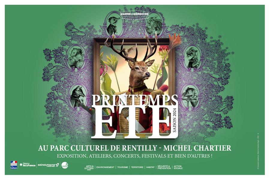 Programme du Parc Culturel de Rentilly - Michel Chartier : Printemps... Du 26/2/2023 au 29/7/2024