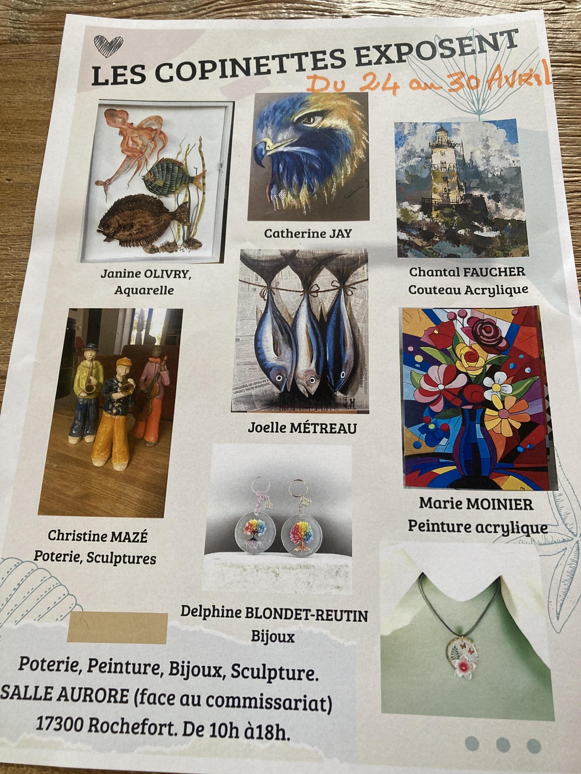 Les copinettes exposent