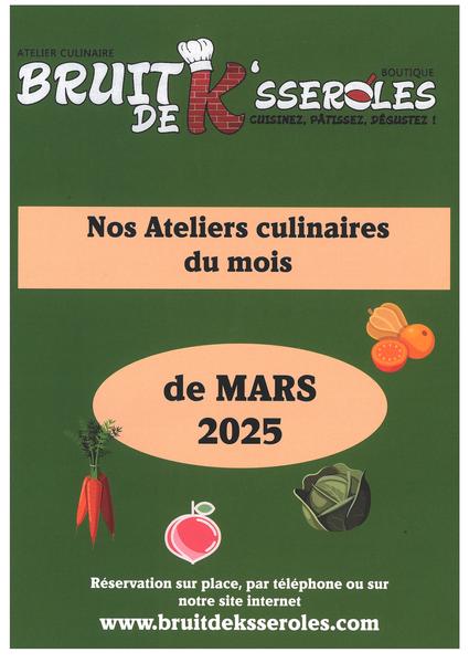 Atelier culinaire à Bruit de K'sseroles_Aurillac