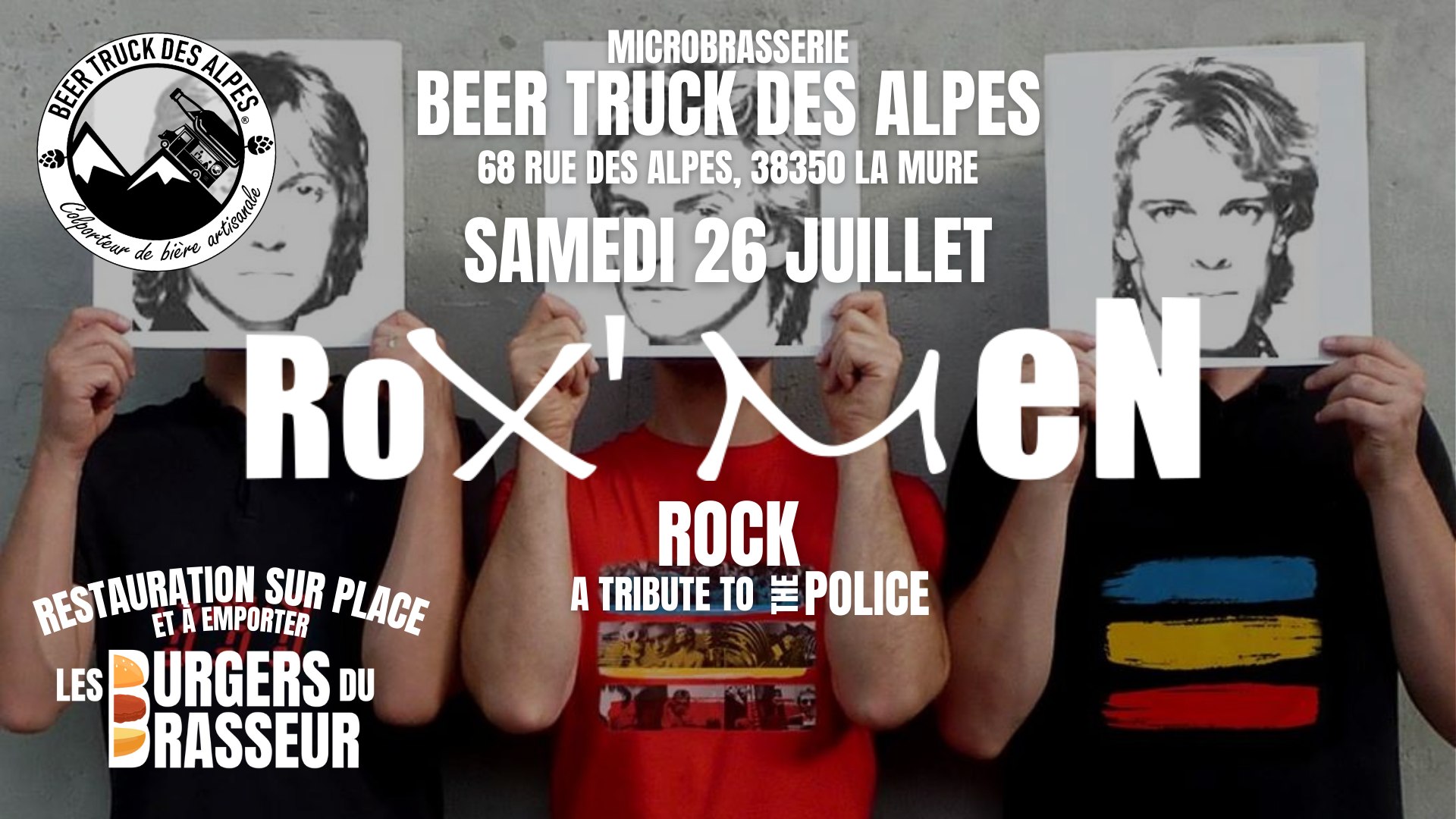 Concert Rox'men -Rock_La Mure