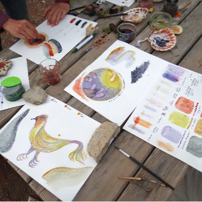 Atelier famille "Peinture à l'oeuf"_Cavalaire-sur-Mer