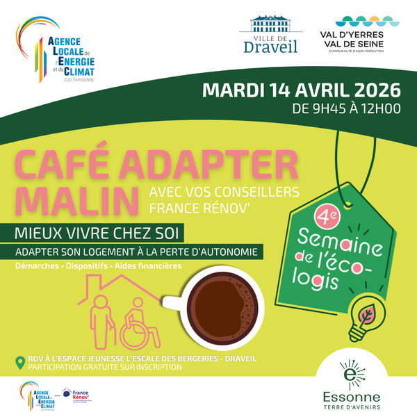 Café Adapter Malin - Mieux vivre chez soi : Adapter son logement à la perte d’autonomie_Draveil