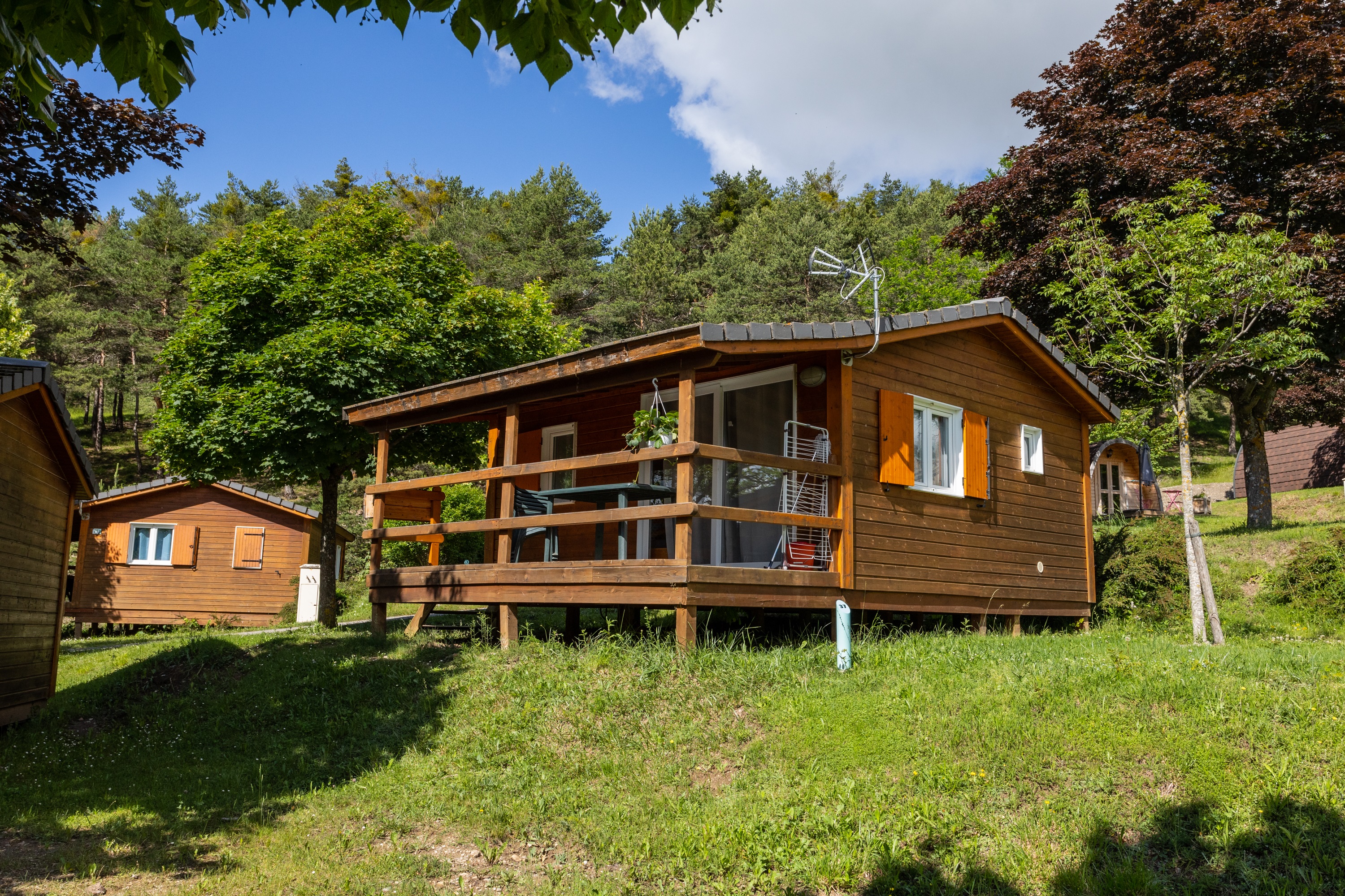 Chalet - Camping Municipal de la Baie St-Michel CHORGES