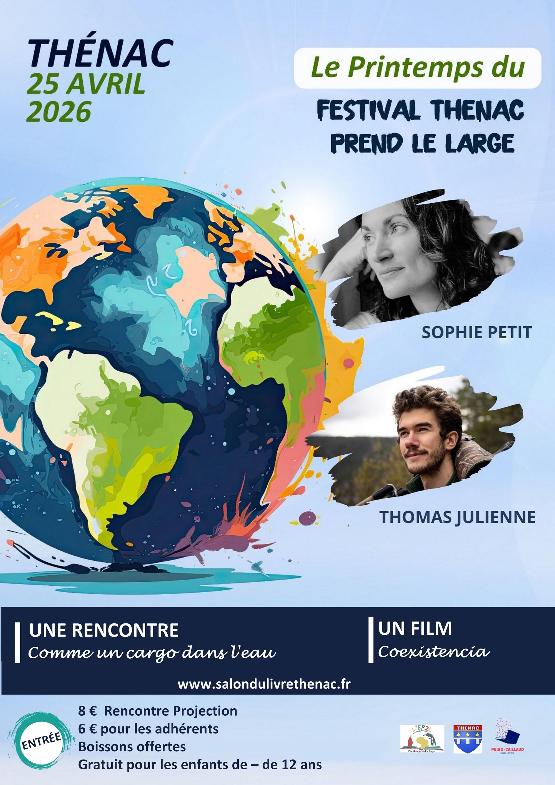 Printemps du Festival Thénac prend le large