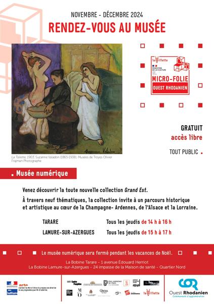 Rendez-vous au Musée : nouvelle collection Grand Est !