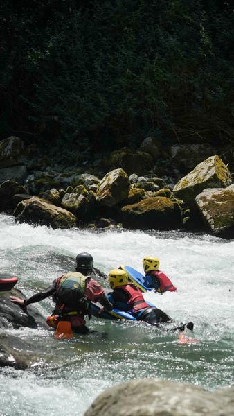 Hydrospeed sur la Dranse_Thonon-les-Bains