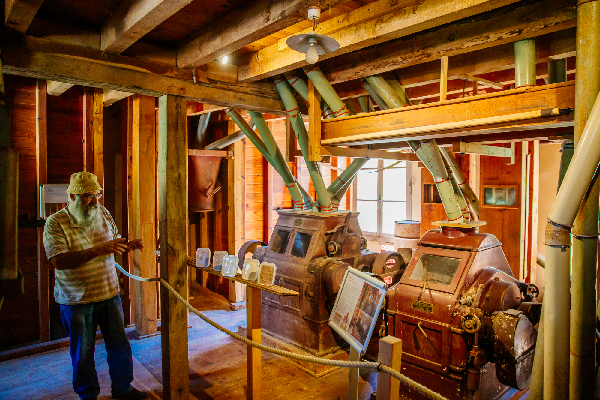 Visite guidée du moulin de Poltrot