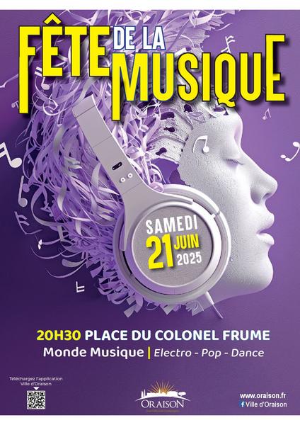 Fête de la musique à Oraison