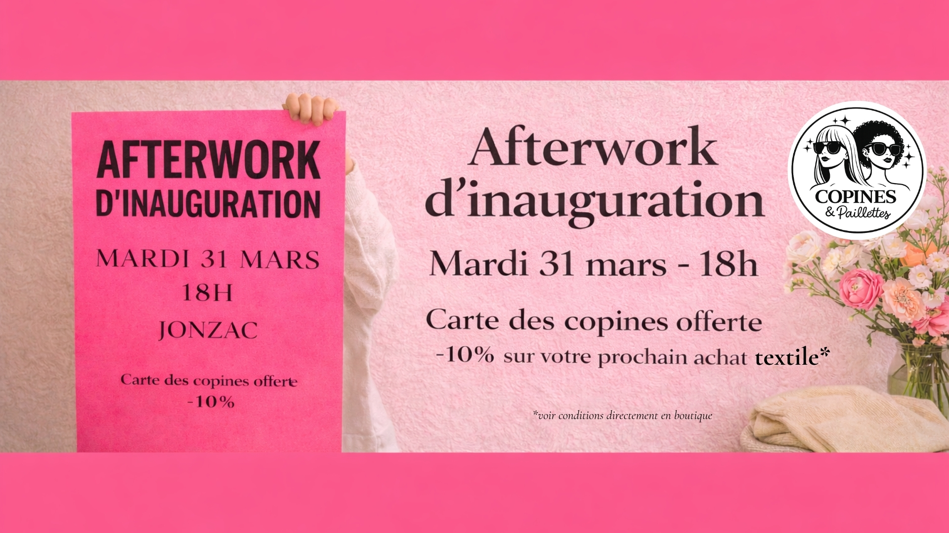 Afterwork d'inauguration - Copines & Paillettes