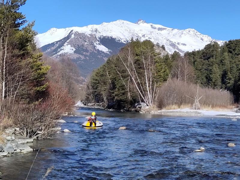 River-tubing à Val Cenis