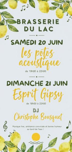 Fête de la musique à la Brasserie du Lac - Lapalud