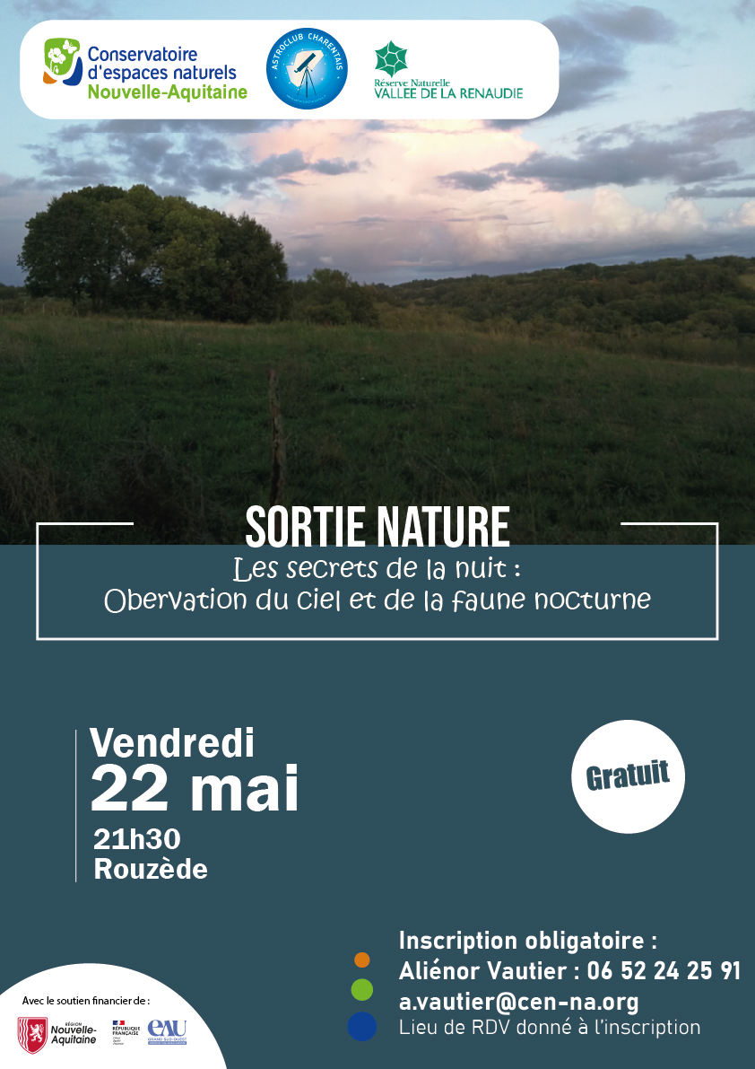 Sortie nature - Les secrets de la nuit : obervation du ciel et de la faune nocturne