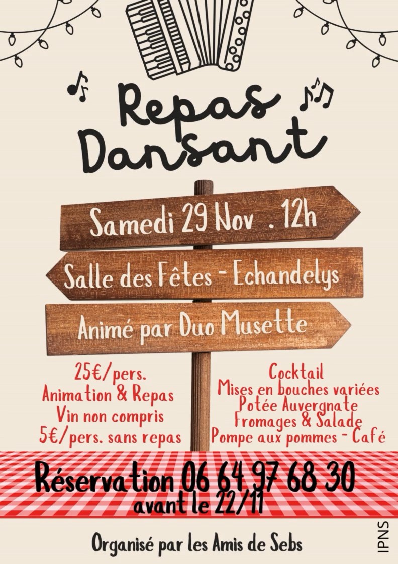Repas dansant // Échandelys
