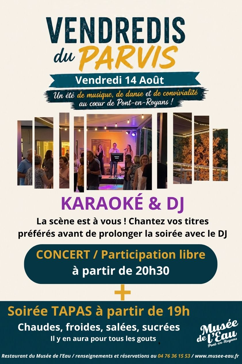 Les vendredis du parvis - Karaoké_Pont-en-Royans