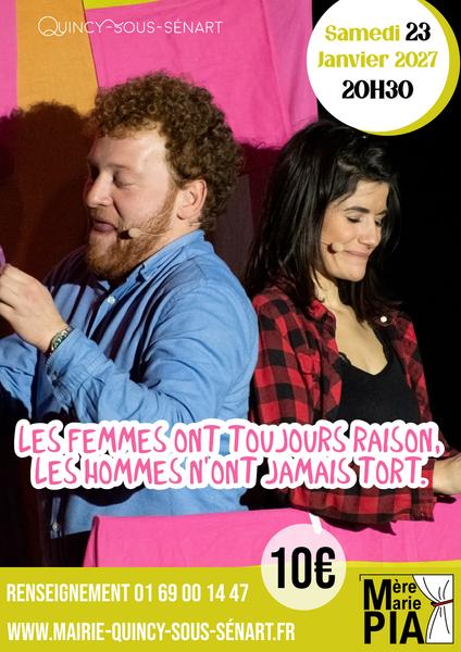 Les Femmes ont toujours raison, les hommes n