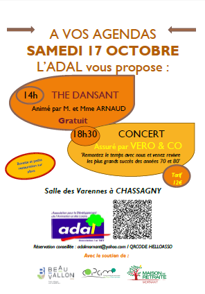 Thé dansant & concert Véro &Co_ADAL_Mornant