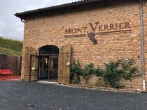 L'espace de dégustation du domaine du Mont Verrier à St Julien en Beaujolais