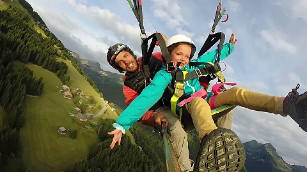 Les Gets Aventure -Baptême de Parapente_Les Gets