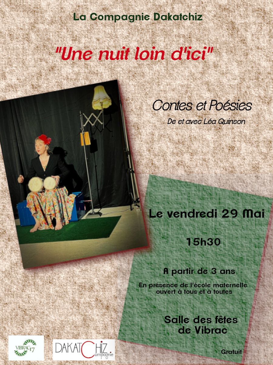 Une nuit loin d'ici Contes et Poésie