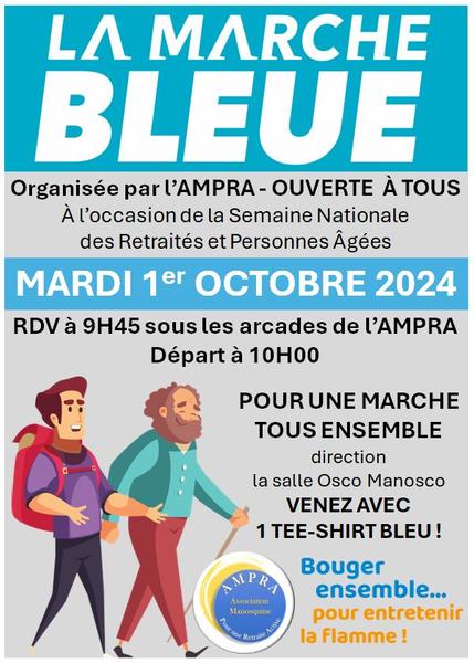 Marche bleue de l