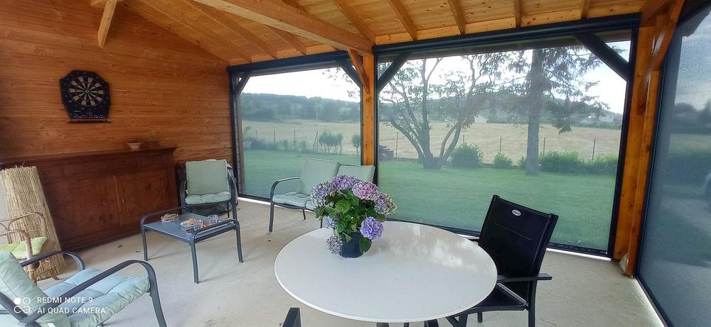 la terrasse couverte