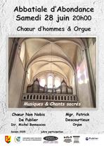 Journées du Patrimoine de Pays - Concert de l'ensemble vocal Non Nobis & orgue
