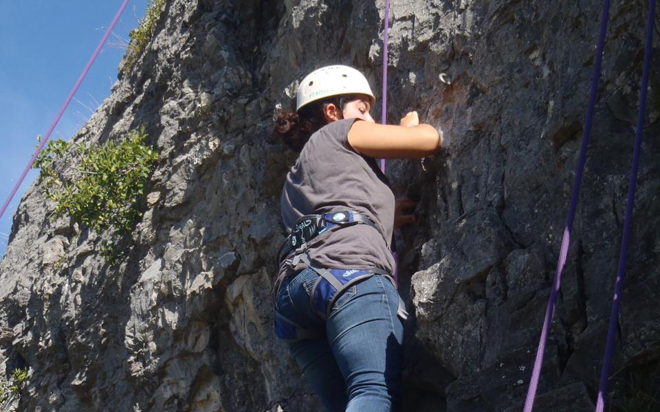 Outdoor climbing trip to Flaine