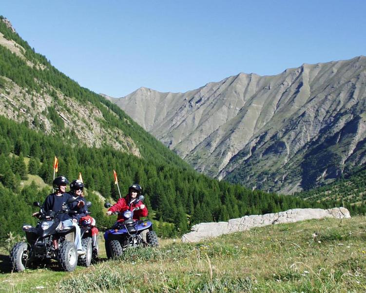 Guided mountain quad rides_Les Orres