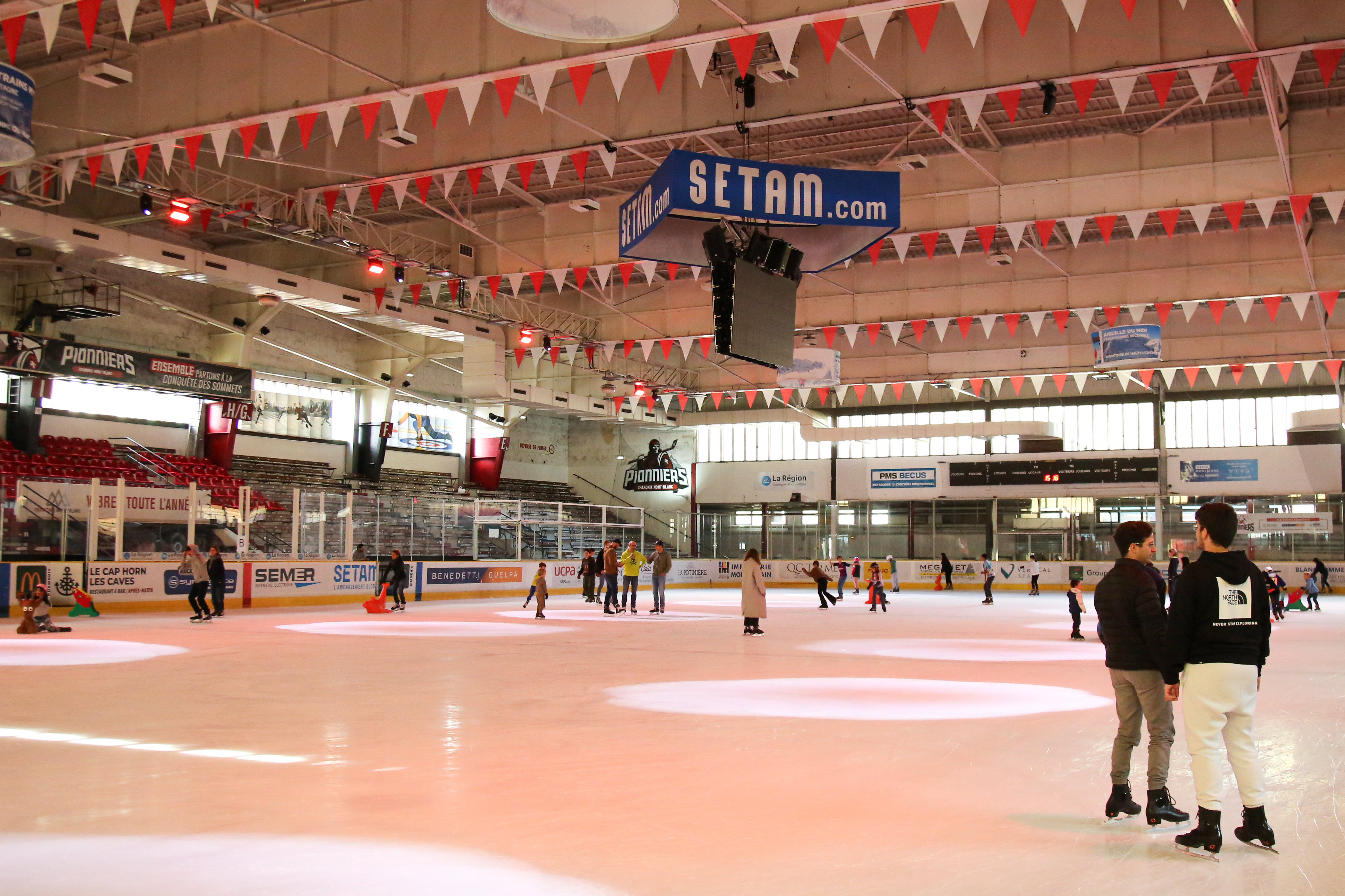 Séance publique patinoire