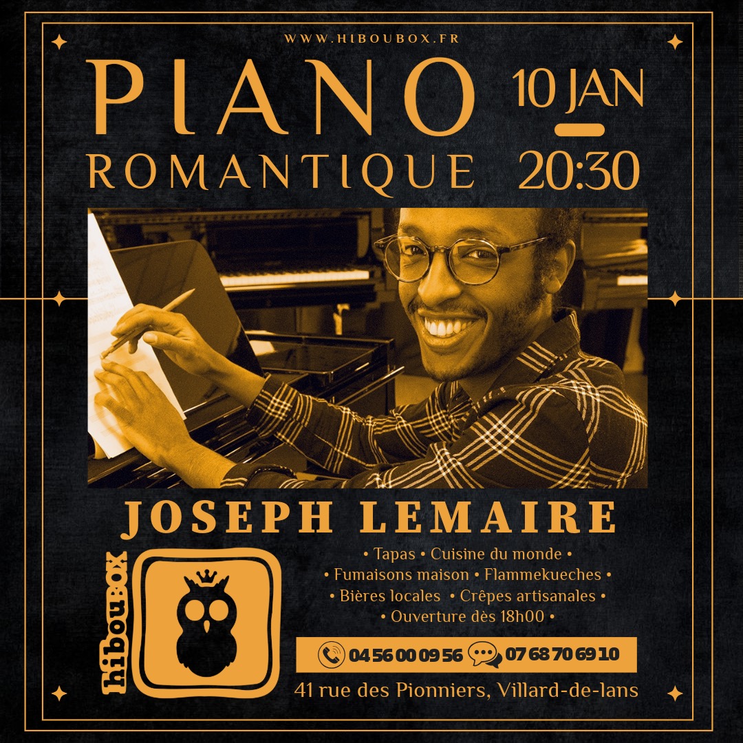 Concert Joseph Lemaire - Piano Romantique