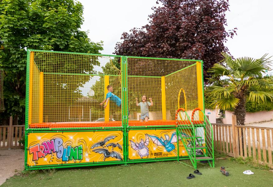 Espace jeux - Camping Beauséjour*** - La Balme les Grottes - Balcons du Dauphiné - Isère