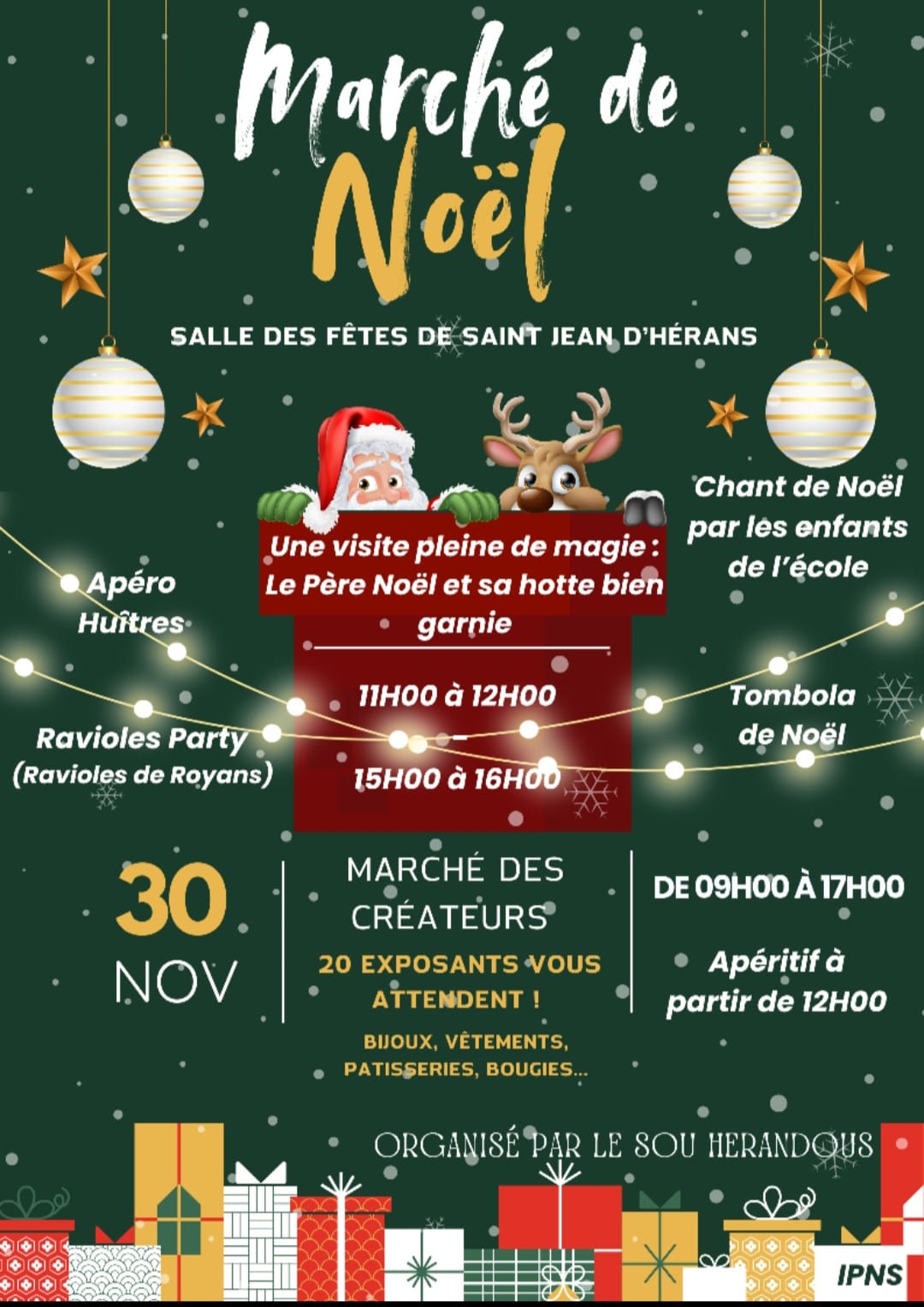 Marché de Noël_Saint-Jean-d'Hérans