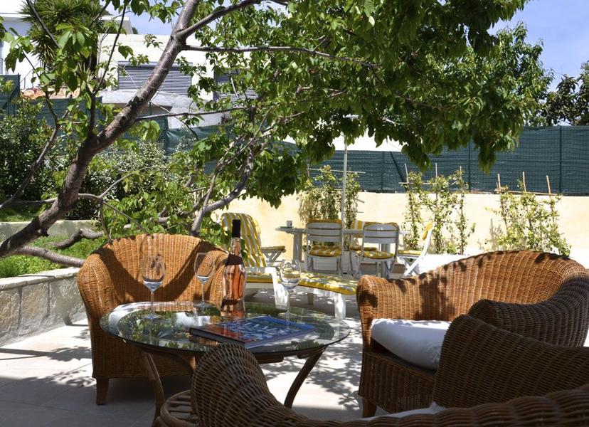 Villa 3 elephants Gîte n°2-Espace détente extérieur-Nice-Gîtes de France des Alpes-Maritimes