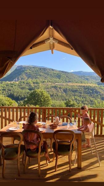 Camping - Ferme de Clareau - La Motte Chalancon