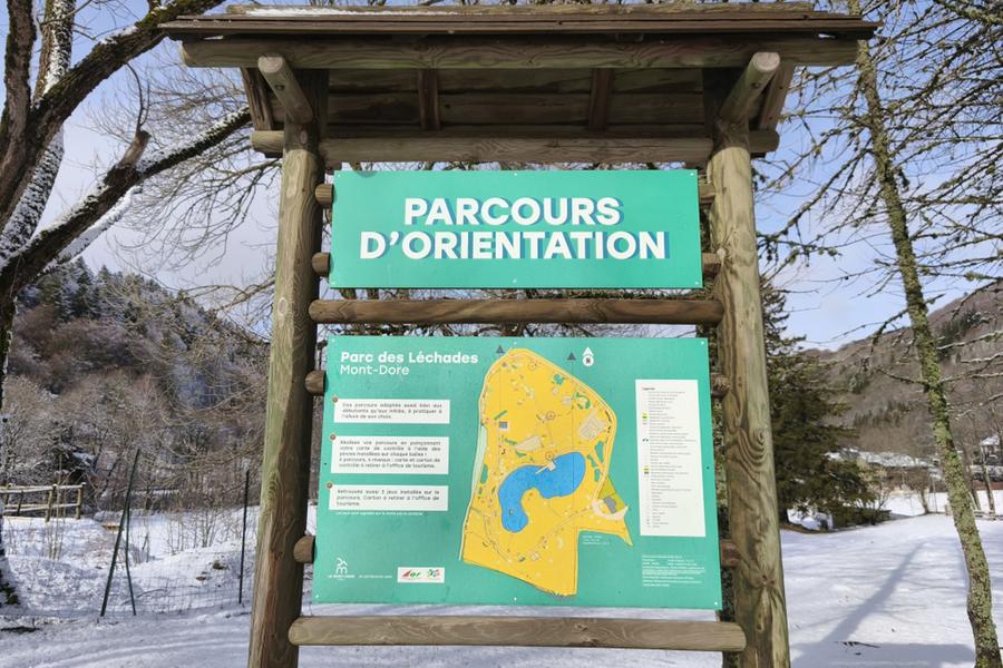Parcours d'orientation du parc des Léchades