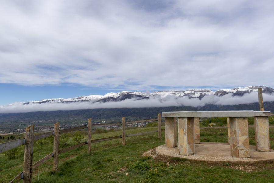 Randonnée pédestre : Grilly - le Mont Mourex_Grilly