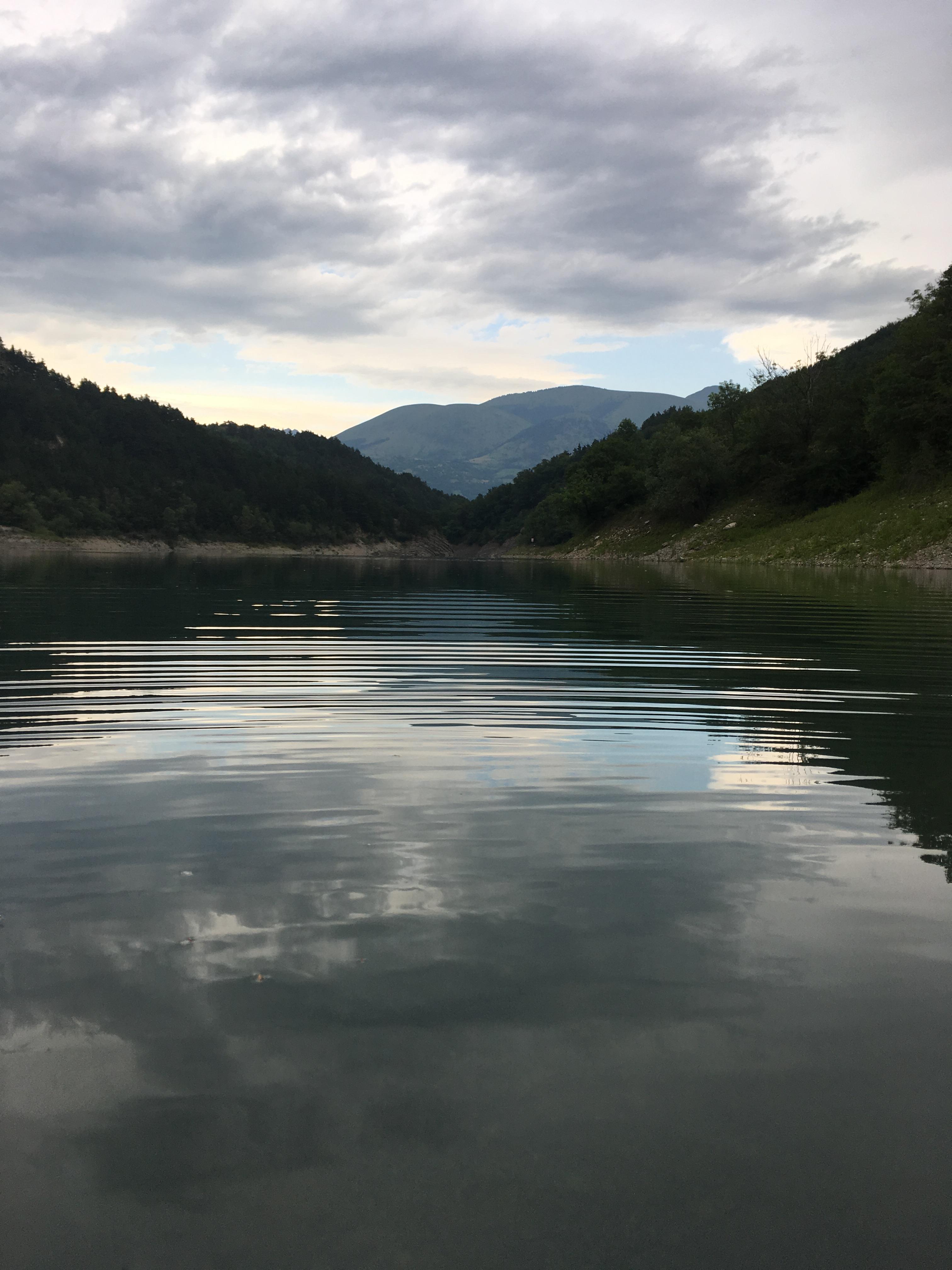 Lac du Sautet, baignades...