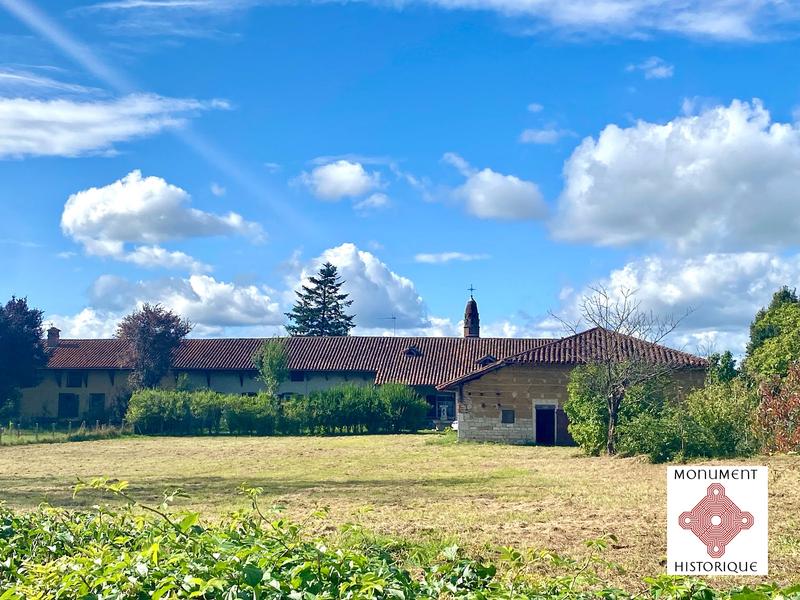 Vue extérieure de la Ferme du Tiret
