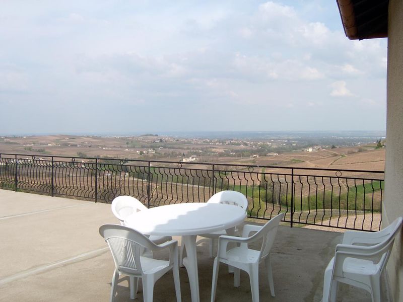 Vue sur la vallée de la Saône