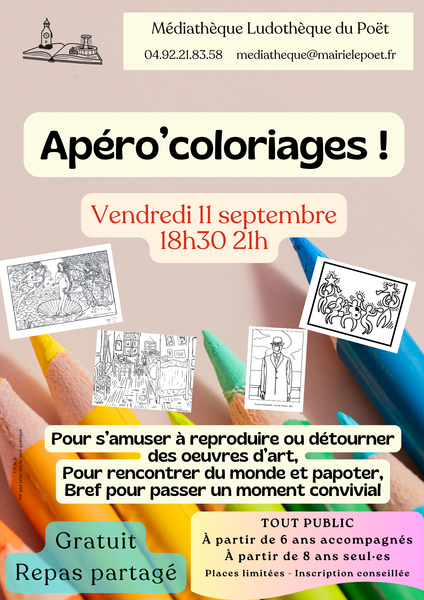 Apéro'coloriages