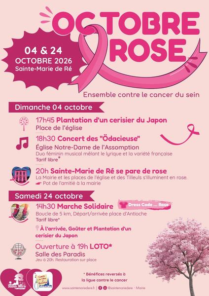 Octobre Rose : Marche solidaire & Loto