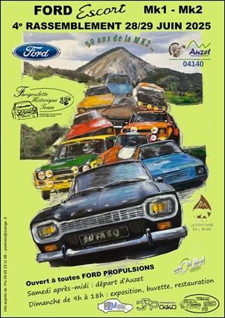 Rassemblement Ford Escort MK1 et MK2_Auzet