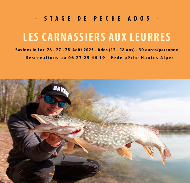 Stage de pêche aux carnassiers