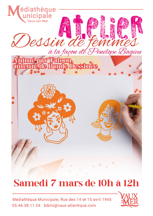 Atelier de dessin avec Tatoon