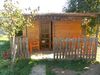 Yourte mongole - Huriel Le cabanon et sa terrasse Ⓒ Yourte mongole - Huriel