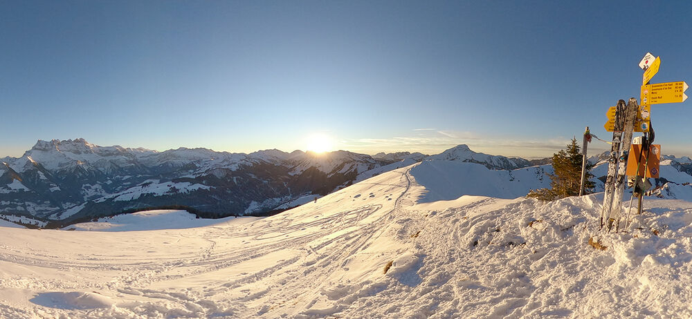 Raquettes Région Dents du Midi