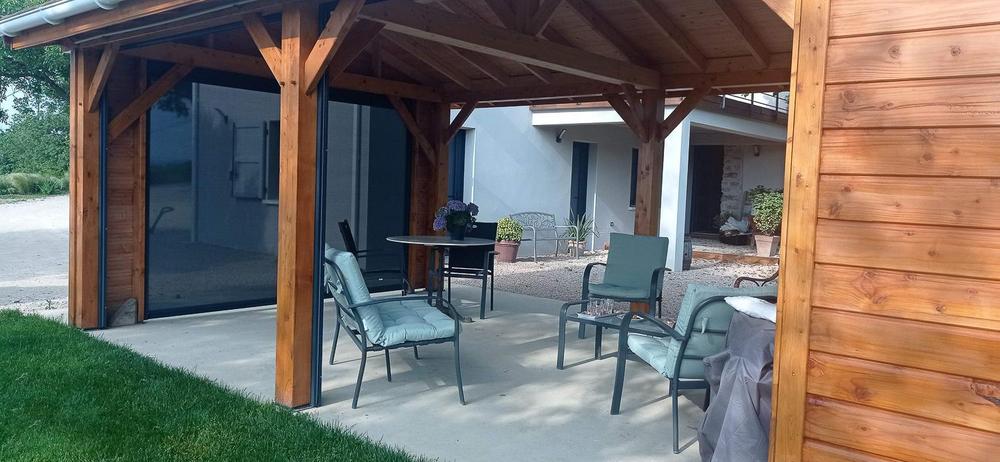 la terrasse couverte