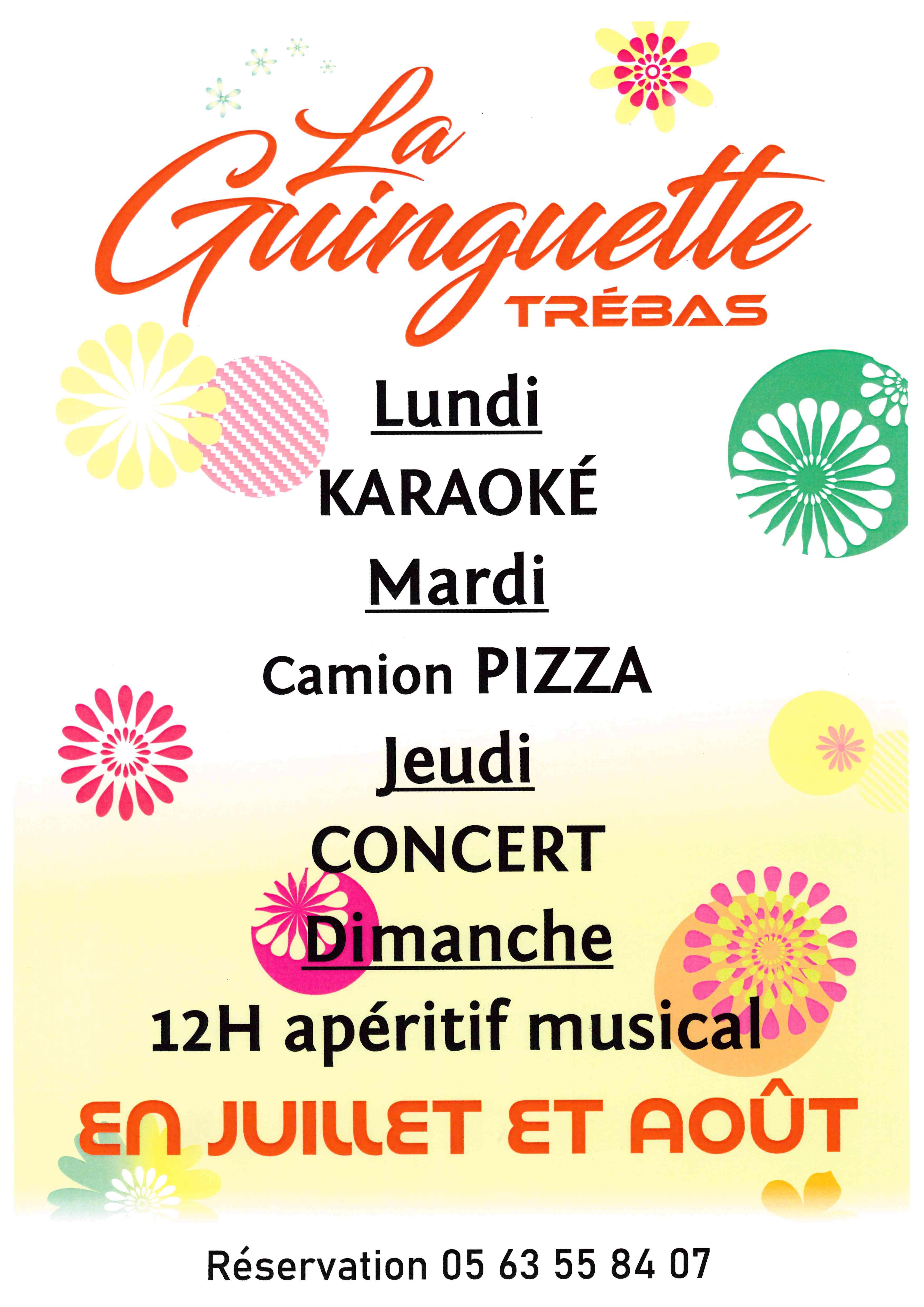 Karaoké à la Guinguette de Trébas_Trébas
